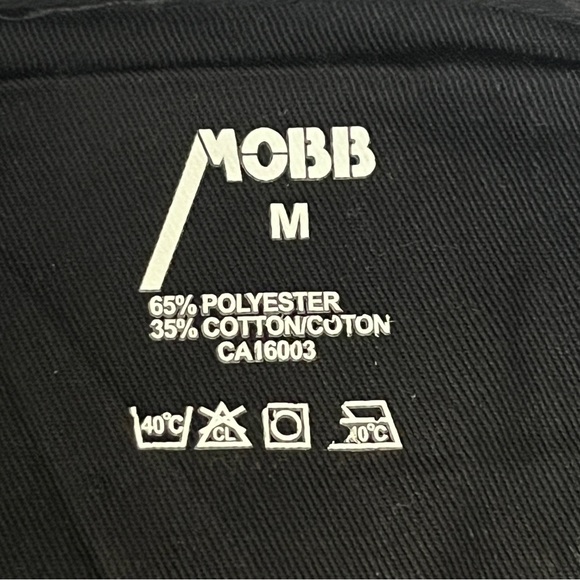 NWOT Mobb Unisex Chef Coat, Black, L and M available - Picture 9 of 12